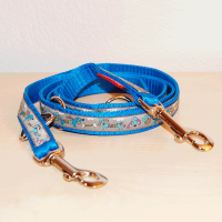 Leine HundBlau blau 2 Meter