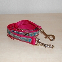 Leine HundBlau pink 2 Meter