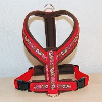 Mass Gstältli PaisleyBraun rot / braun