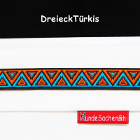 4 Webband DreieckTürkis
