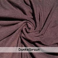 Fleece Dunkelbraun