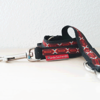 Leine IndianOrange schwarz 2 Meter