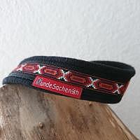 Mass Zugstopphalsband IndianOrange schwarz