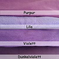Fleece Violetttöne