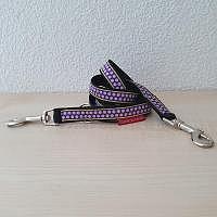 Aktion - Leine Dots schwarz 2 Meter einfaches Gu..