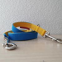 Leine 2 Meter zweifarbig in Wunschfarben