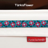 31 Webband TürkisFlower