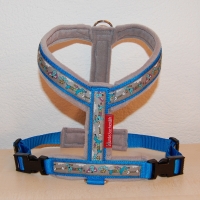 Gstältli Hundblau Bauchumfang 53 cm - 68 cm