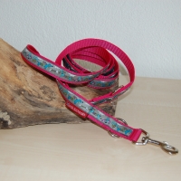 Leine HundBlau pink 2 Meter