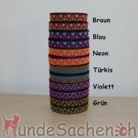 Leine im Dreieck Design schwarz