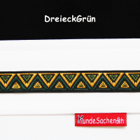 5 Webband DreieckGrün
