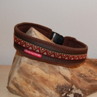 Halsband DreieckBrown Halsumfang 37 cm - 42 cm