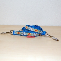 Leine OrnaGlanz blau 2 Meter
