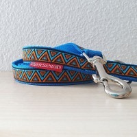 Leine DreieckTürkis blau 2 Meter