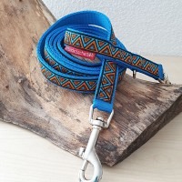 Leine DreieckTürkis blau 2 Meter