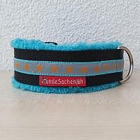 Masshalsband OrangeStar schwarz/blau