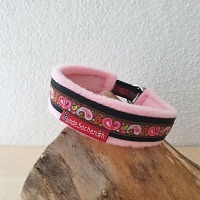 Zugstopphalsband Paisley Halsumfang 28 bis 32 cm