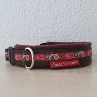 Masshalsband PaisleyBraun