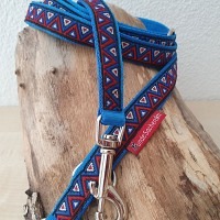 Aktion - Leine DreieckBlau blau 2 Meter doppelt