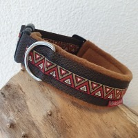 Masshalsband DreieckBrown braun/lehmbraun