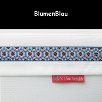 41 Webband BlumenBlau