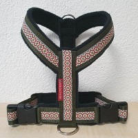 Mass Gstältli BlumenOrange schlamm/schwarz