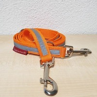 Reflektierende Leine 2 Meter orange
