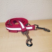 Reflektierende Leine 2 Meter pink